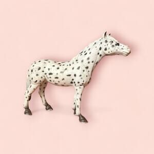 Vintage Retired Schleich Germany Knabstrupper Appaloosa Mare 5" 2006 Mare